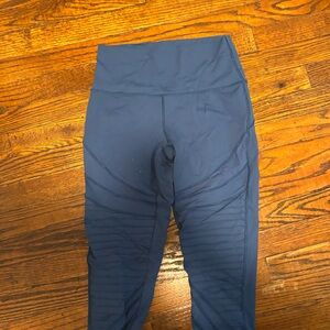 Aerie Navy High-Waisted Leggings